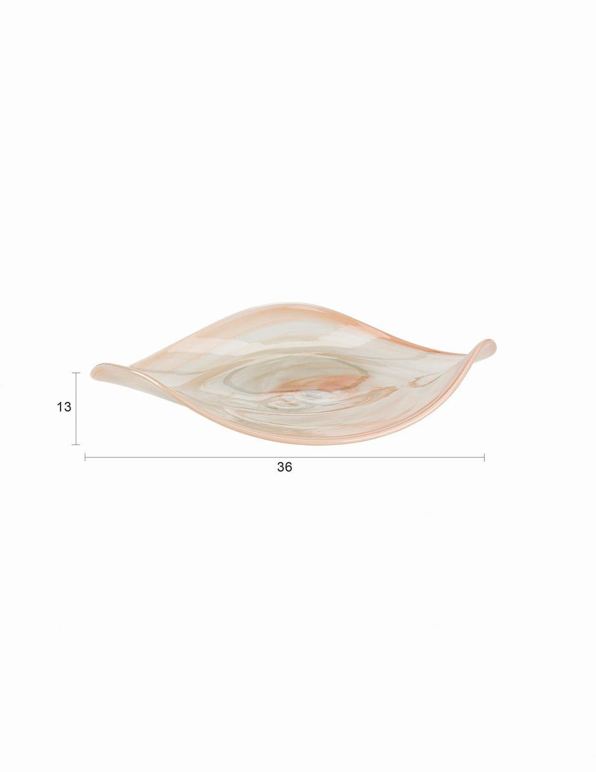 Schale Maria in Off-White präsentiert im Onlineshop von KAQTU Design AG. Schale ist von Zuiver