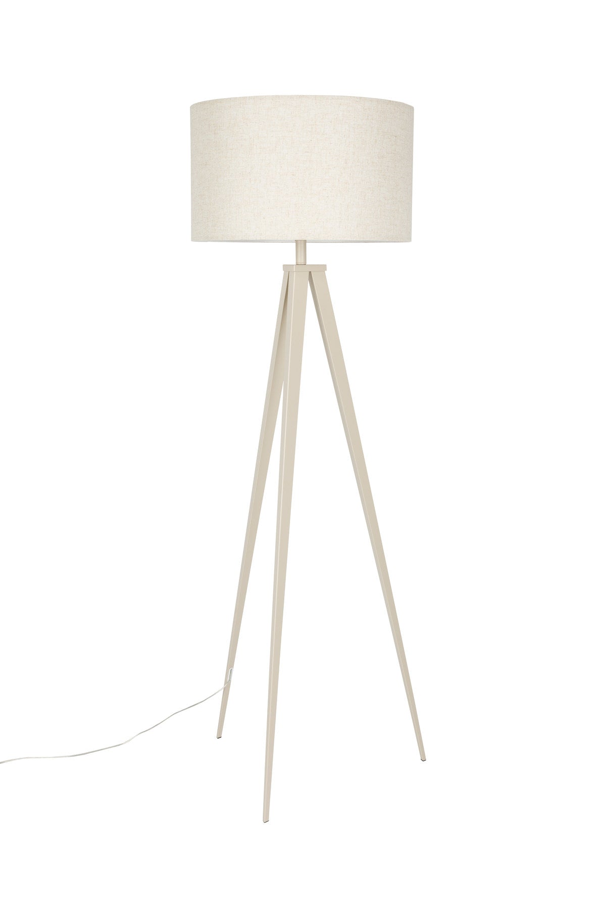 Stehleuchte Tripod in beige präsentiert im Onlineshop von KAQTU Design AG. Stehleuchte ist von Zuiver