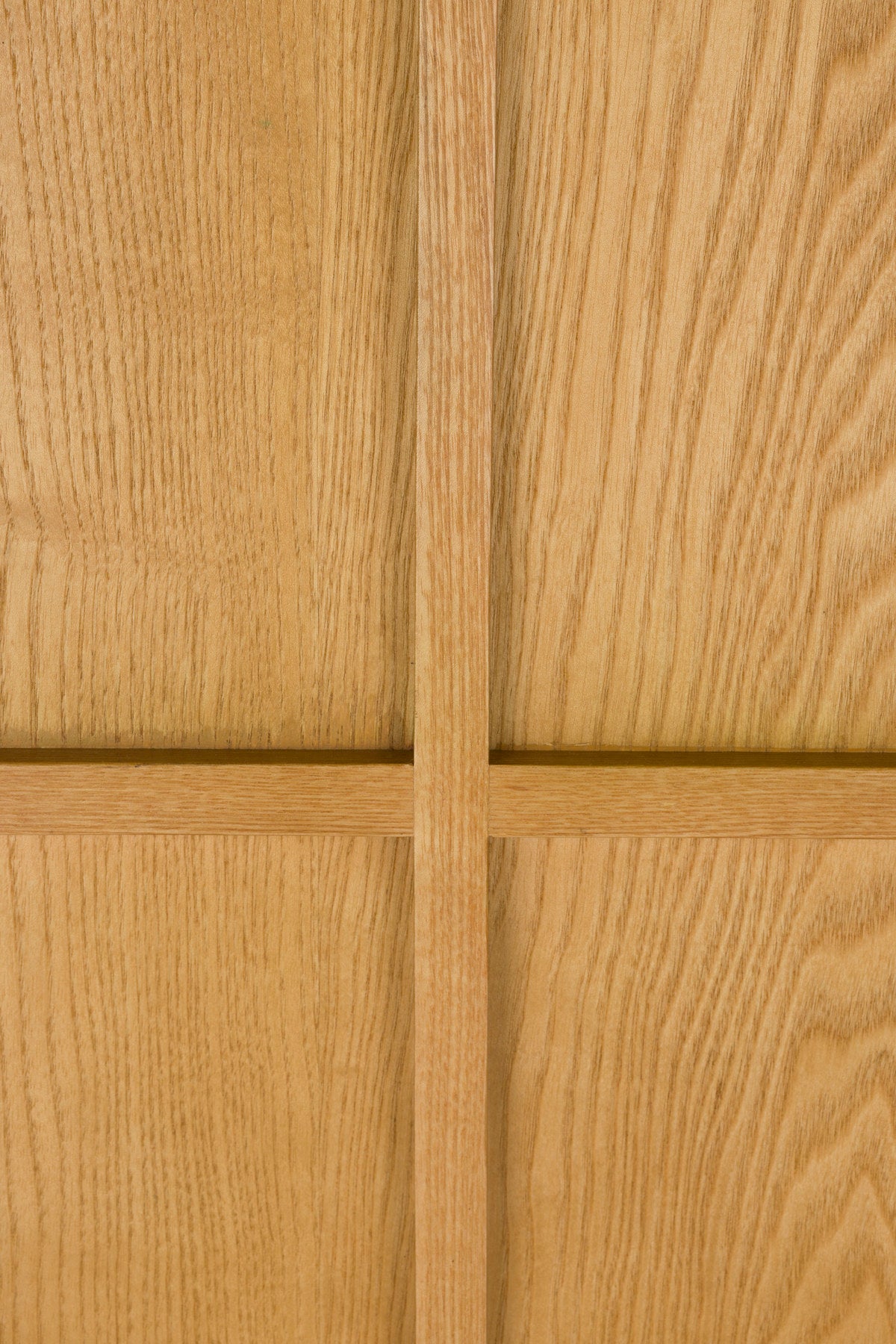 Sideboard Raster High in Natur aus Eschenholz, Schubladenfront mit Rautenmuster, gerade Füsse