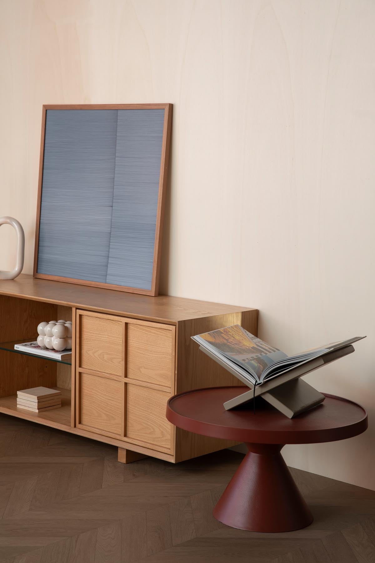 Sideboard Raster Low in Natural präsentiert im Onlineshop von KAQTU Design AG. Sideboard ist von Zuiver