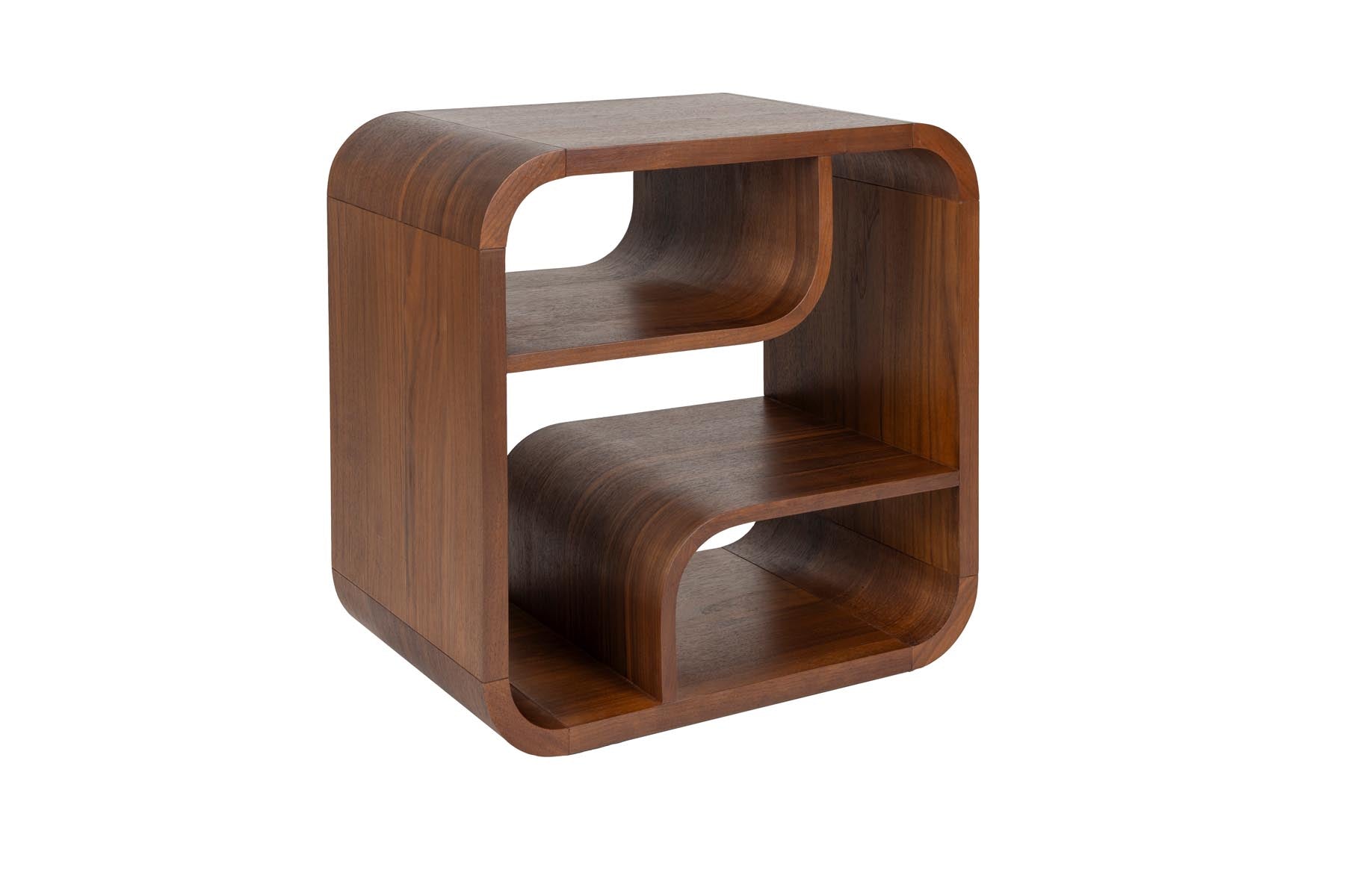 Seven Regal in Braun präsentiert im Onlineshop von KAQTU Design AG. Cabinet ist von Zuiver