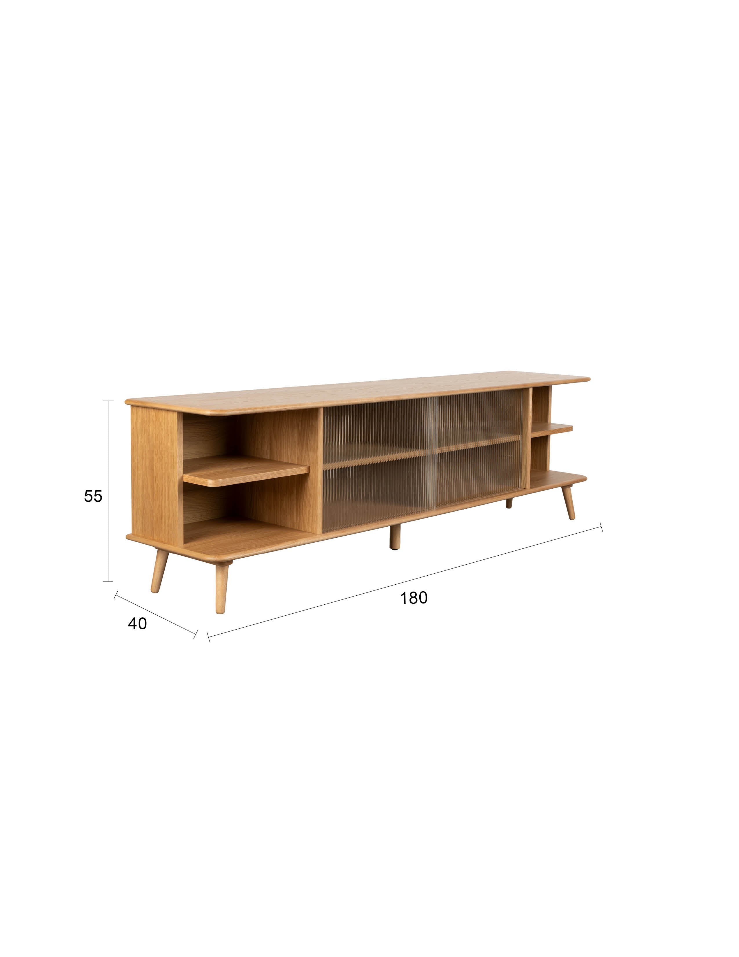 Sideboard Rise in Natürlich präsentiert im Onlineshop von KAQTU Design AG. Sideboards ist von Zuiver