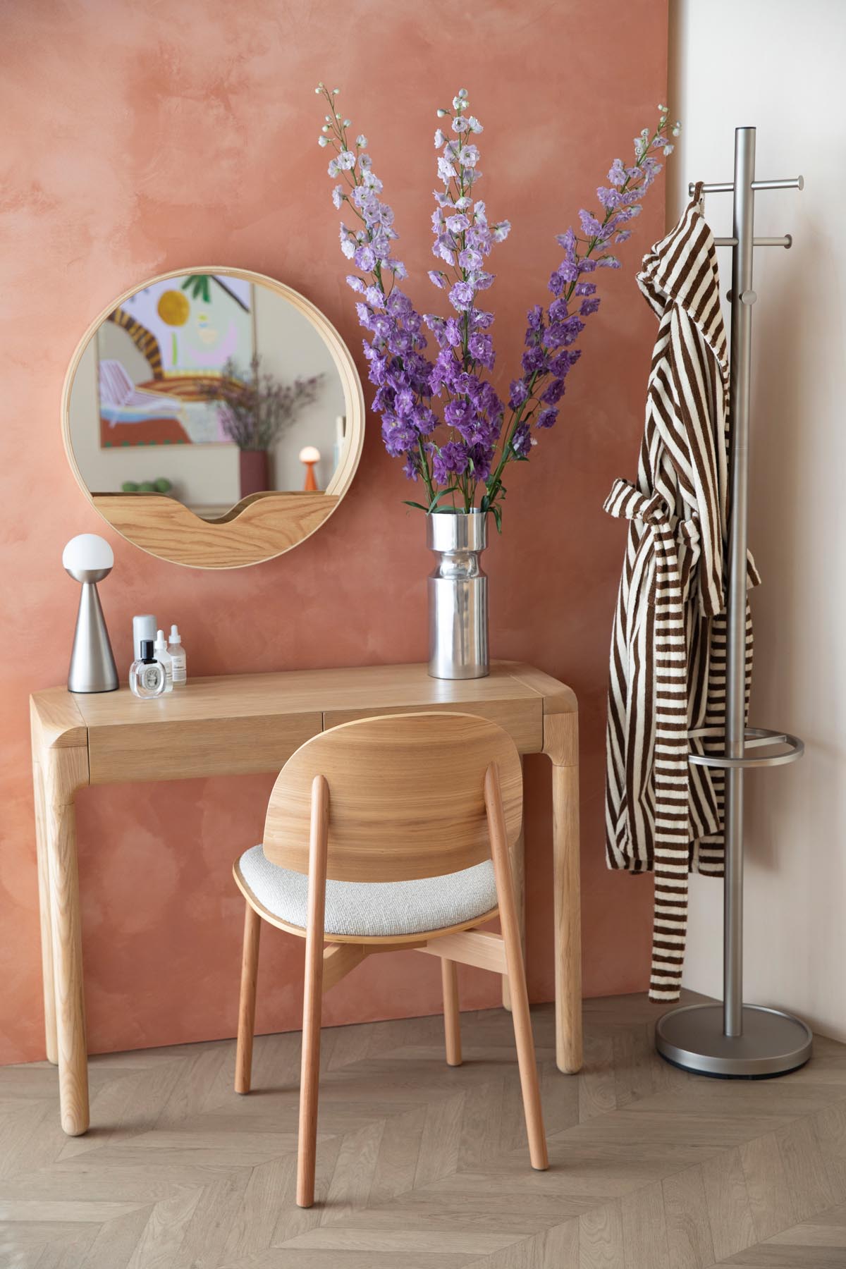 Stuhl Sunrise in Natürlich präsentiert im Onlineshop von KAQTU Design AG. Stuhl ist von Zuiver