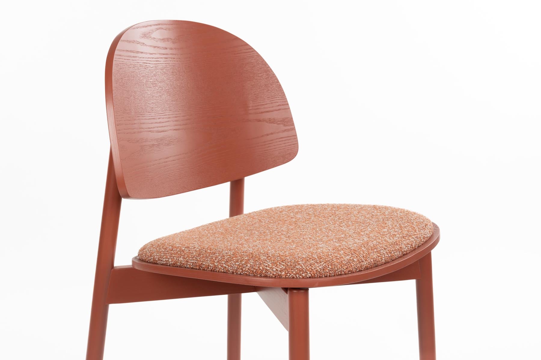 Stuhl Sunrise in Rot präsentiert im Onlineshop von KAQTU Design AG. Stuhl ist von Zuiver
