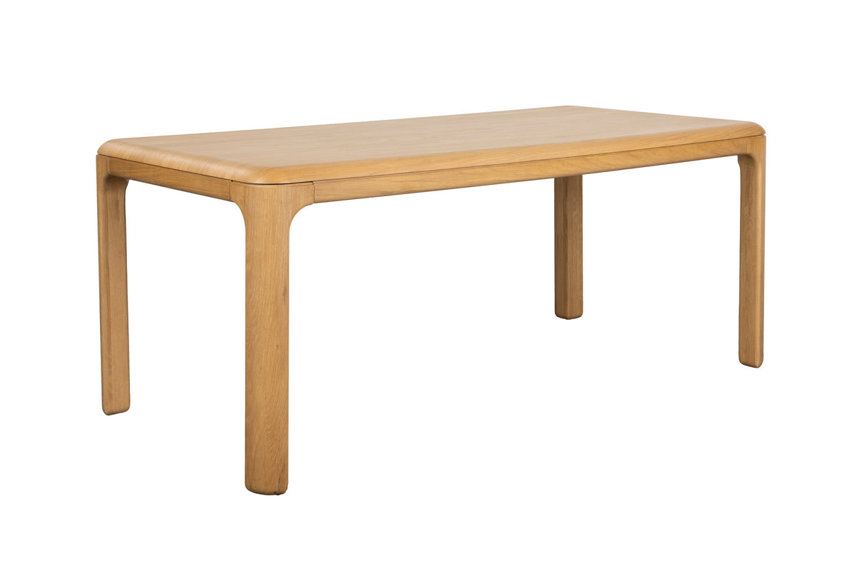 Esstisch Oever 180 in beige präsentiert im Onlineshop von KAQTU Design AG. Esstisch ist von Zuiver