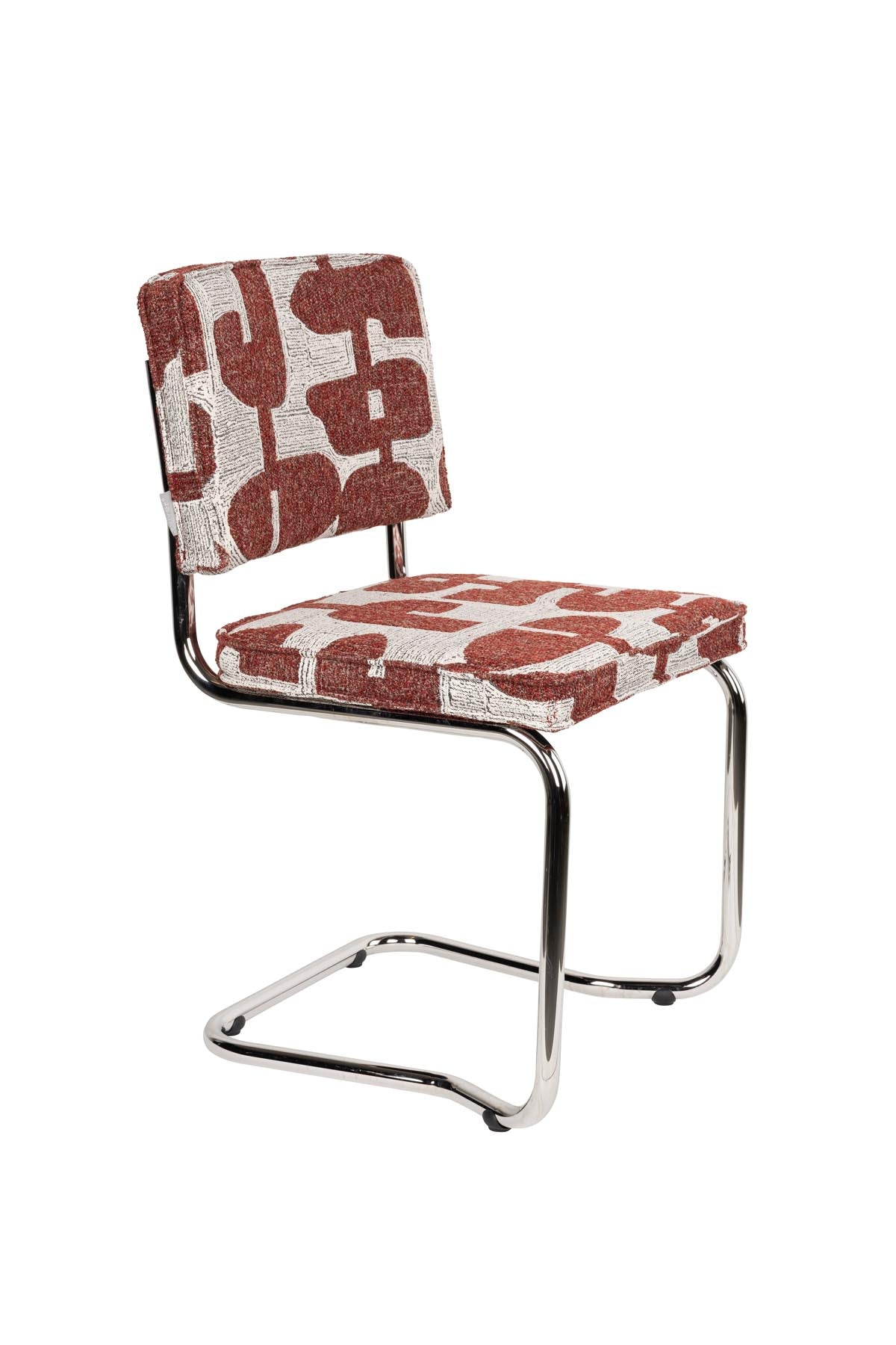 Stuhl Ridge Kink Soft in Rot präsentiert im Onlineshop von KAQTU Design AG. Stuhl ist von Zuiver