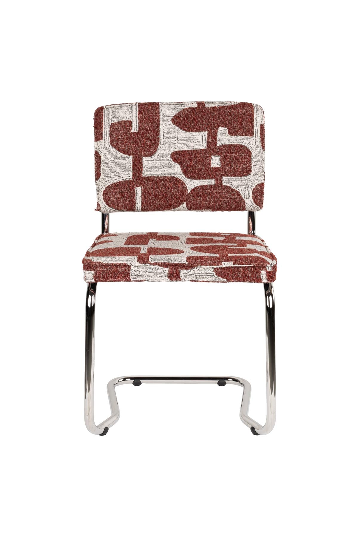 Stuhl Ridge Kink Soft in Rot präsentiert im Onlineshop von KAQTU Design AG. Stuhl ist von Zuiver