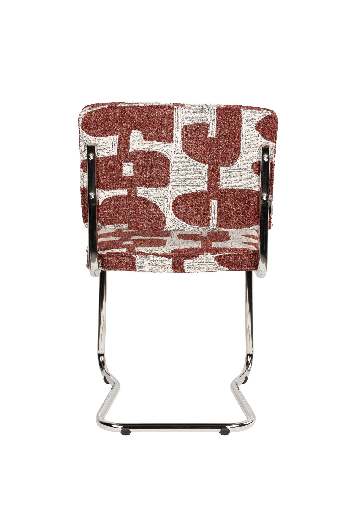 Stuhl Ridge Kink Soft in Rot präsentiert im Onlineshop von KAQTU Design AG. Stuhl ist von Zuiver