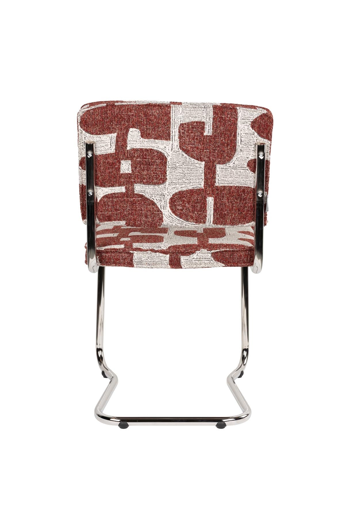 Stuhl Ridge Kink Soft in Rot präsentiert im Onlineshop von KAQTU Design AG. Stuhl ist von Zuiver