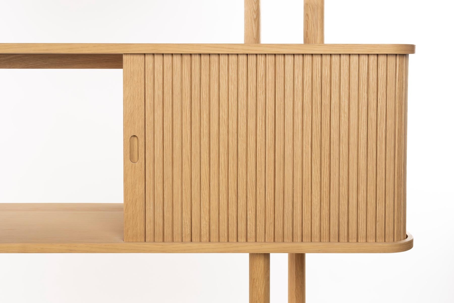 Bücherregal Barbier in Natürlich präsentiert im Onlineshop von KAQTU Design AG. Cabinet ist von Zuiver