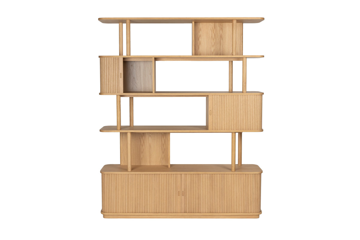 Bücherregal Barbier in Natur präsentiert im Onlineshop von KAQTU Design AG. Cabinet ist von Zuiver