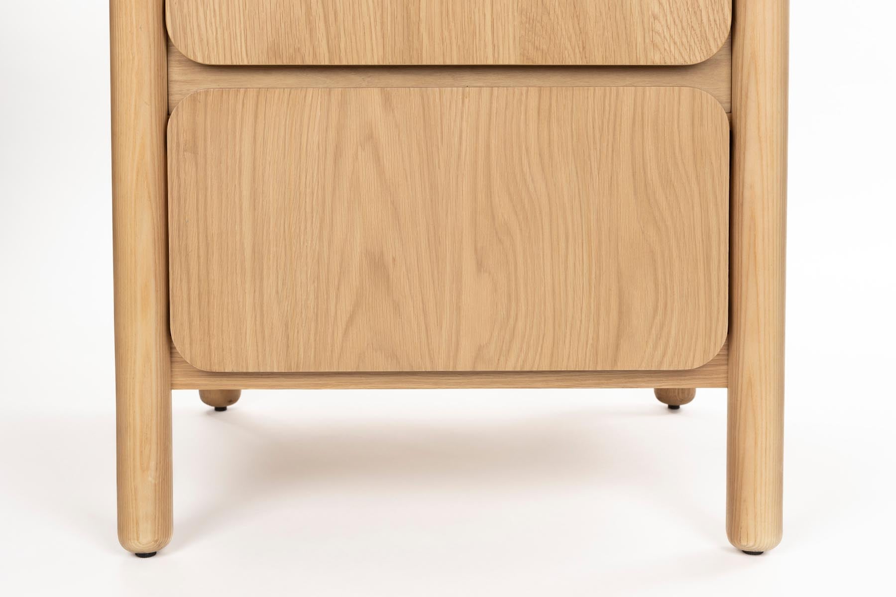 Cabinet Storm One Door in Natürlich präsentiert im Onlineshop von KAQTU Design AG. Cabinet ist von Zuiver