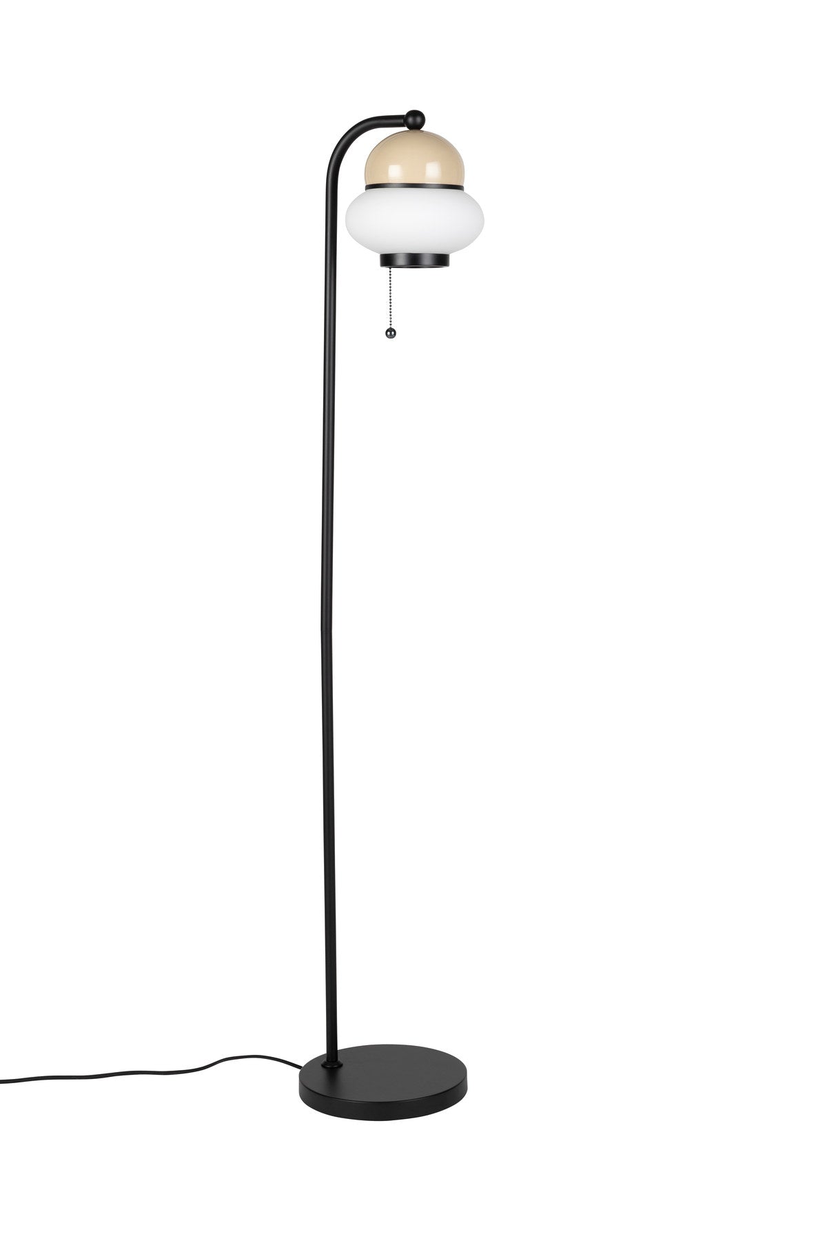 Stehlampe Bumble in beige präsentiert im Onlineshop von KAQTU Design AG. Stehleuchte ist von Zuiver