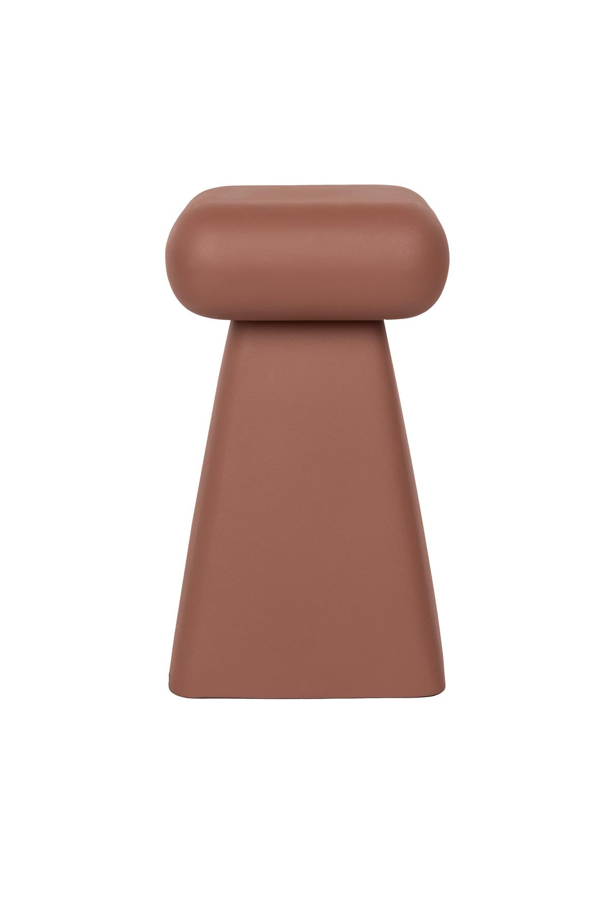 Stuhl Earth in Rot präsentiert im Onlineshop von KAQTU Design AG. Hocker ist von Zuiver