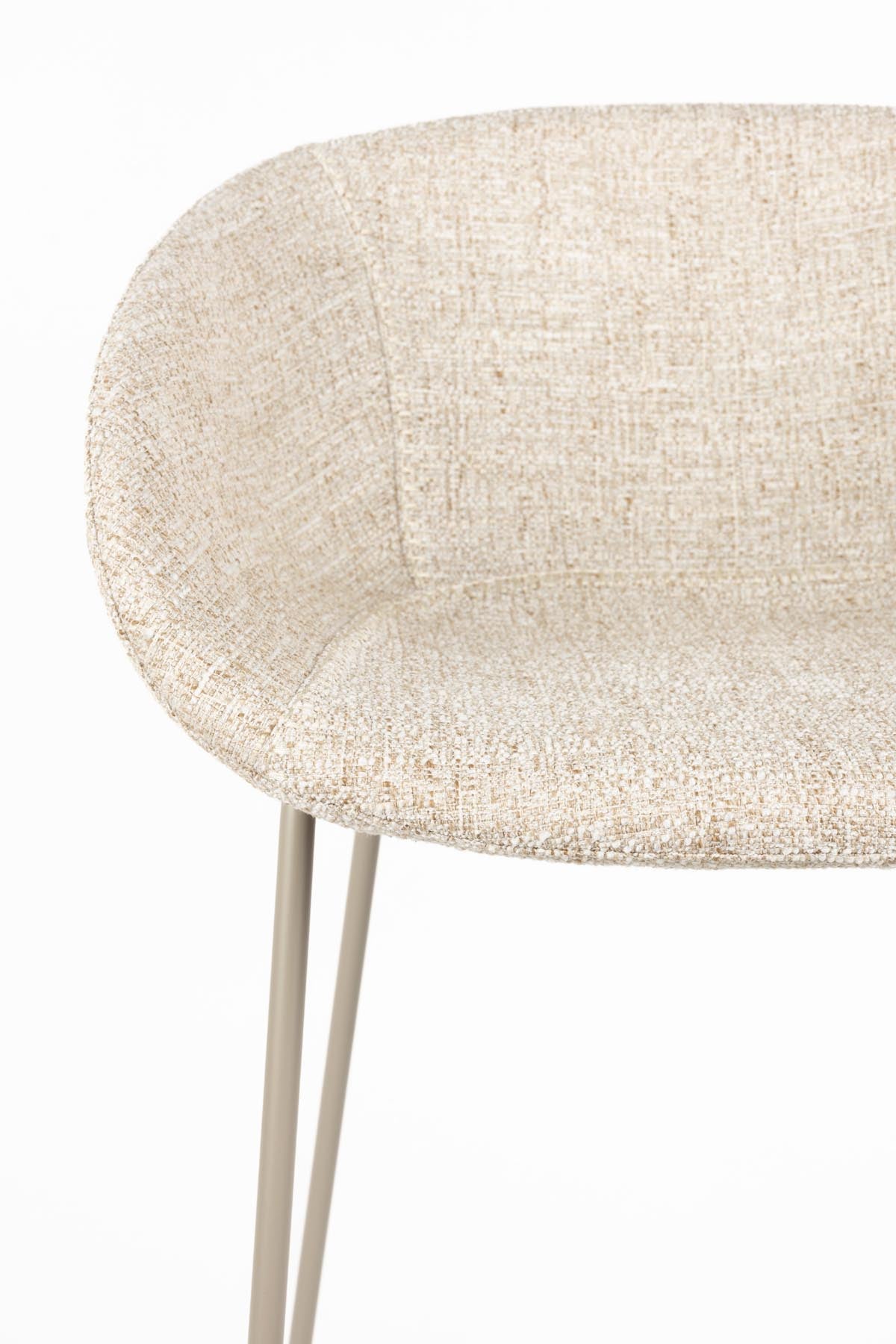 Barhocker Feston in Beige präsentiert im Onlineshop von KAQTU Design AG. Barstuhl ist von Zuiver