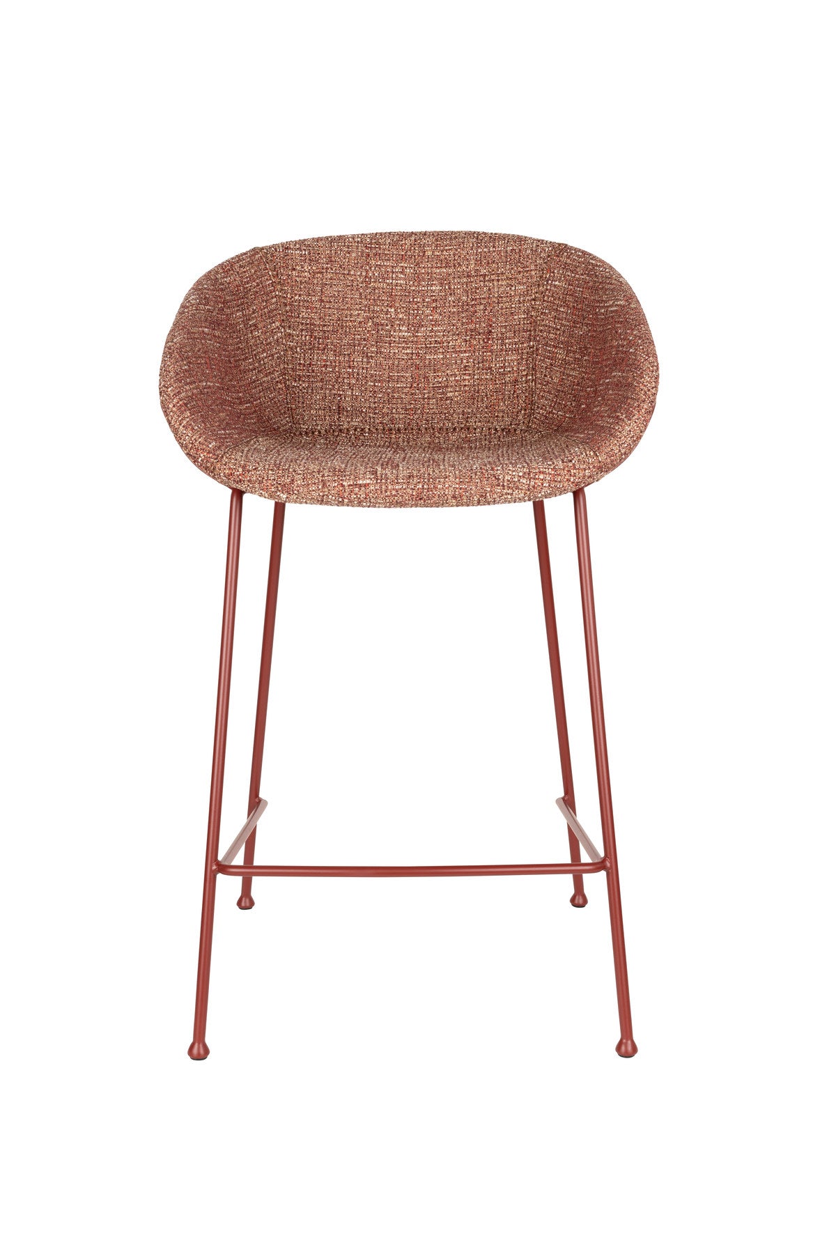 Barhocker Feston in Rot präsentiert im Onlineshop von KAQTU Design AG. Barstuhl ist von Zuiver