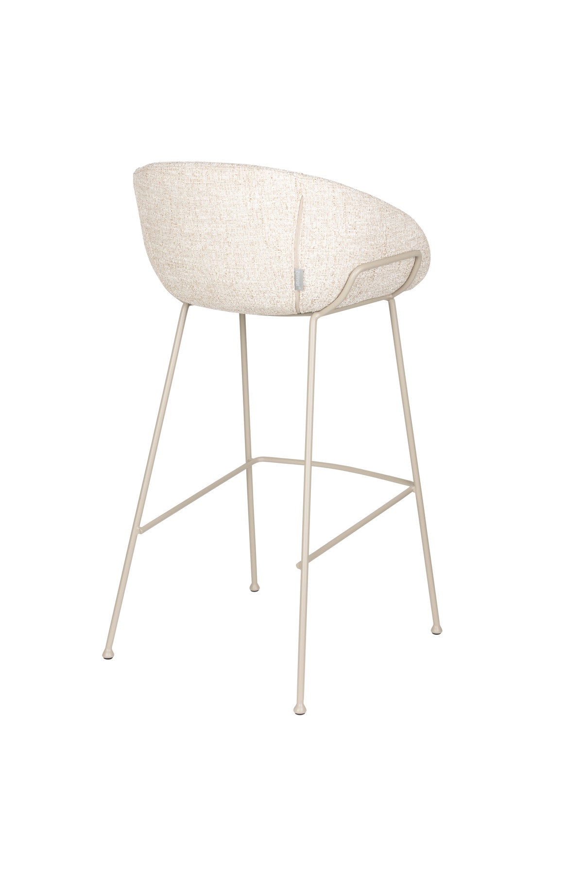 Barhocker Feston in Beige präsentiert im Onlineshop von KAQTU Design AG. Barstuhl ist von Zuiver