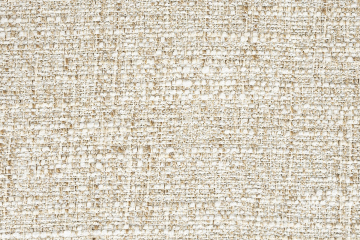 Barhocker Feston von Zuiver in Beige, gepolsterte Sitzfläche aus Eukalyptusholz mit Stahlrahmen an den Seiten, Rückenlehne aus Polyester.