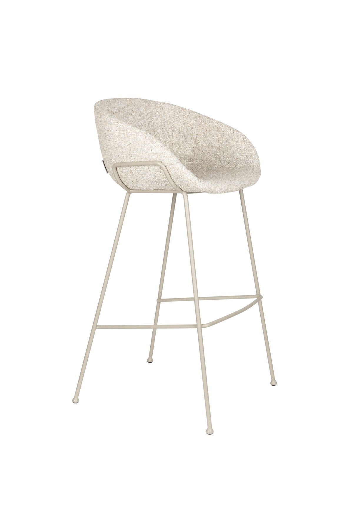 Barhocker Feston in Beige präsentiert im Onlineshop von KAQTU Design AG. Barstuhl ist von Zuiver