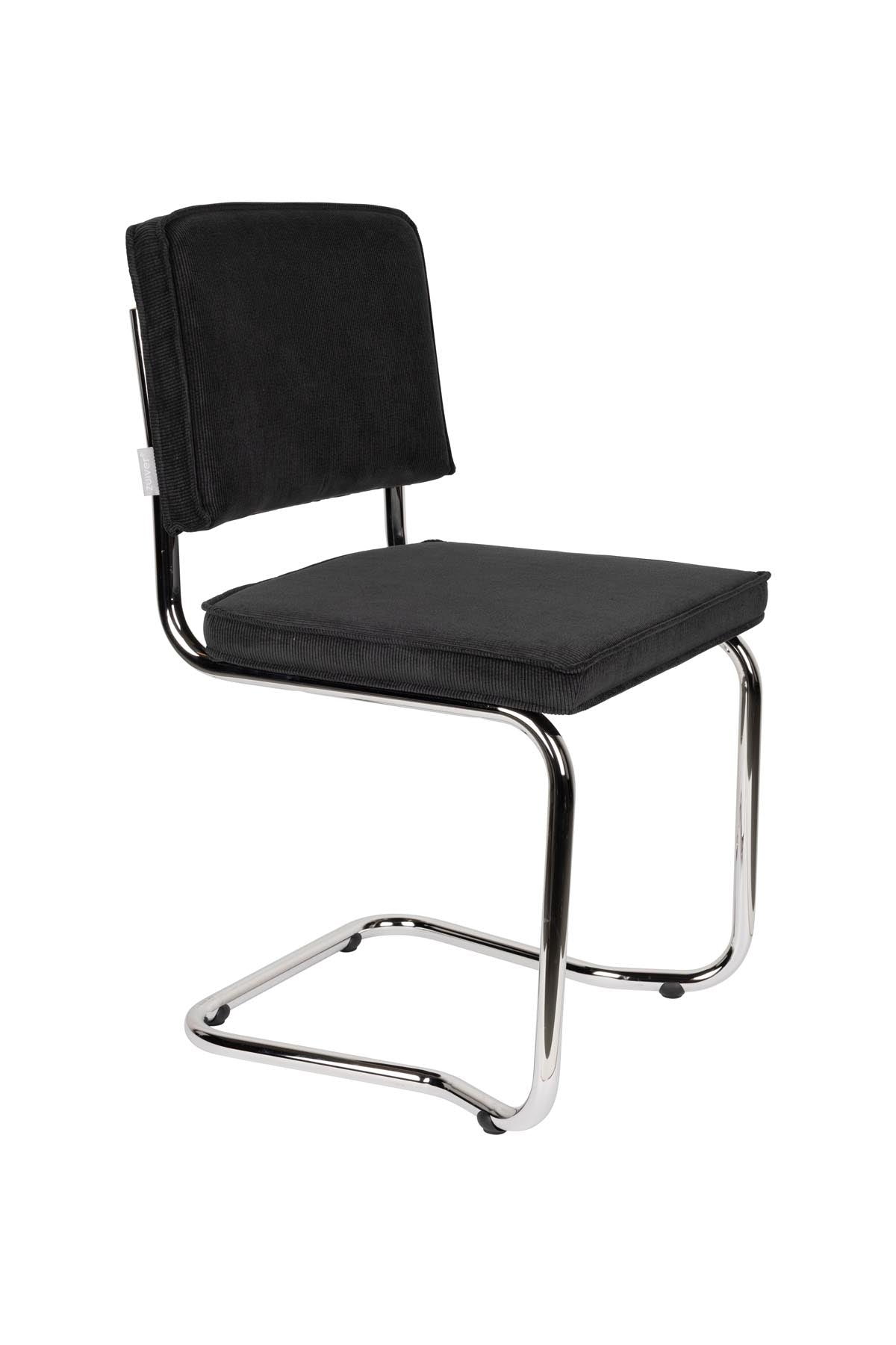 Stuhl Ridge in Schwarz präsentiert im Onlineshop von KAQTU Design AG. Stuhl ist von Zuiver