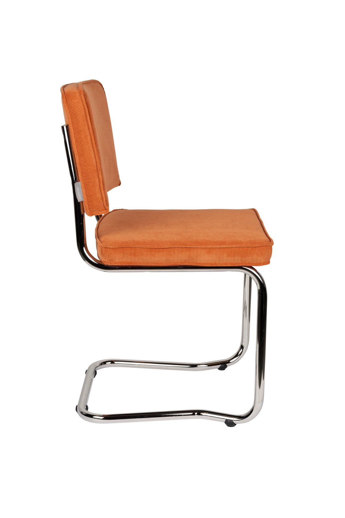Stuhl Ridge in orange präsentiert im Onlineshop von KAQTU Design AG. Stuhl ist von Zuiver