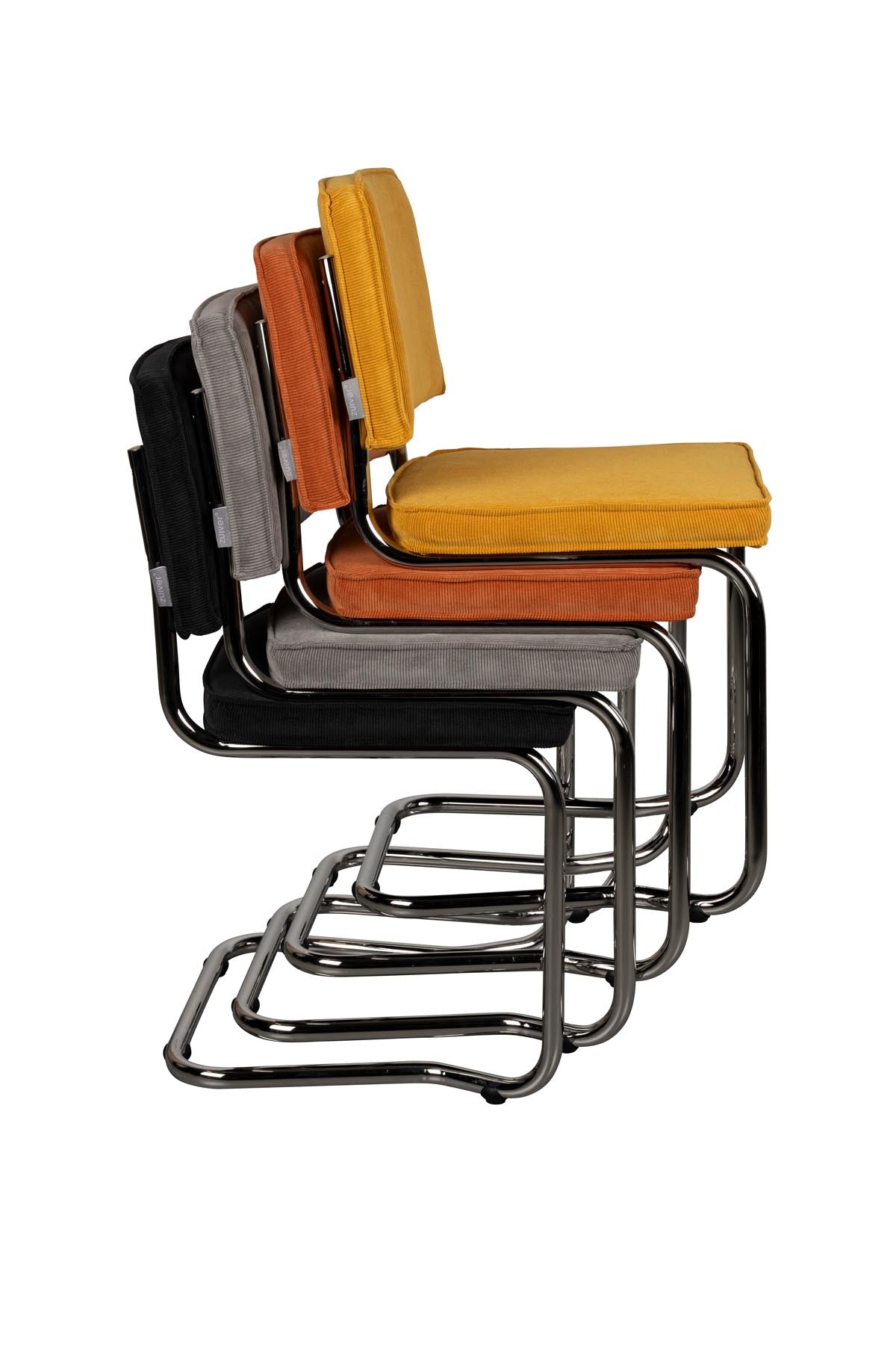 Stuhl Ridge in Grün präsentiert im Onlineshop von KAQTU Design AG. Stuhl ist von Zuiver