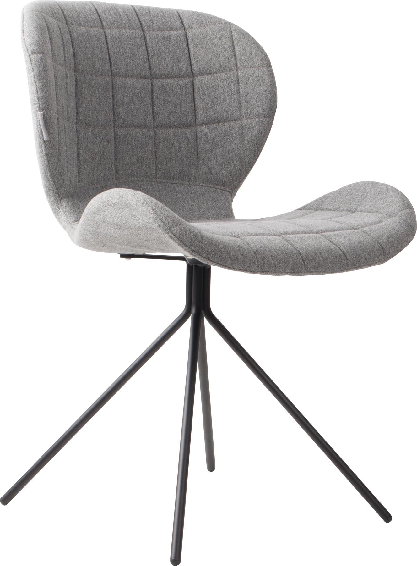 Stuhl OMG in Hellgrau präsentiert im Onlineshop von KAQTU Design AG. Stuhl ist von Zuiver