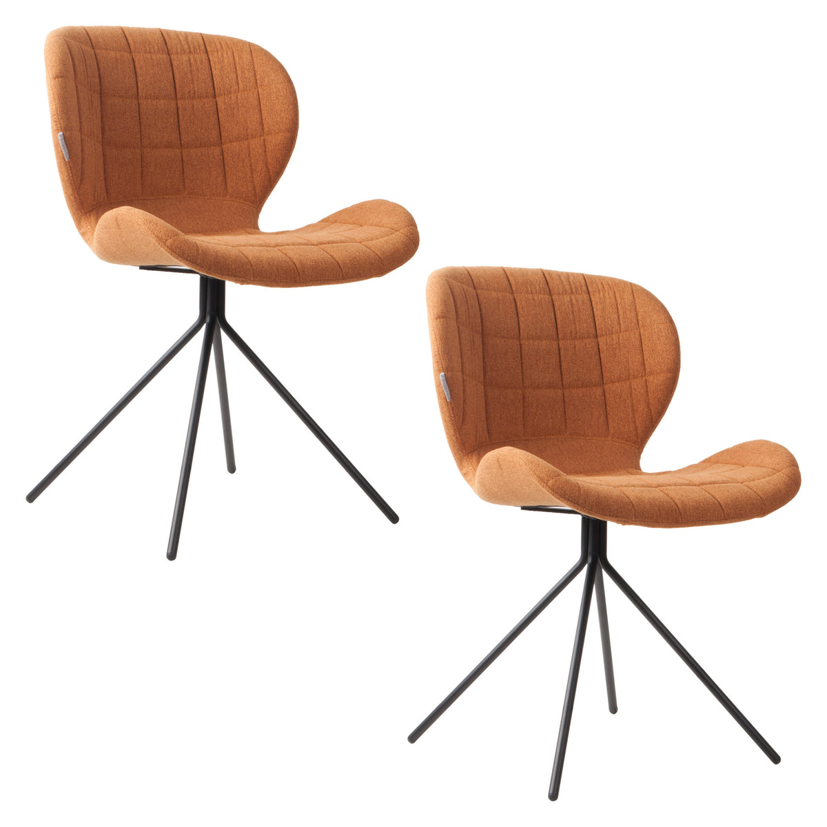 Stuhl Omg in Braun präsentiert im Onlineshop von KAQTU Design AG. Stuhl ist von Zuiver