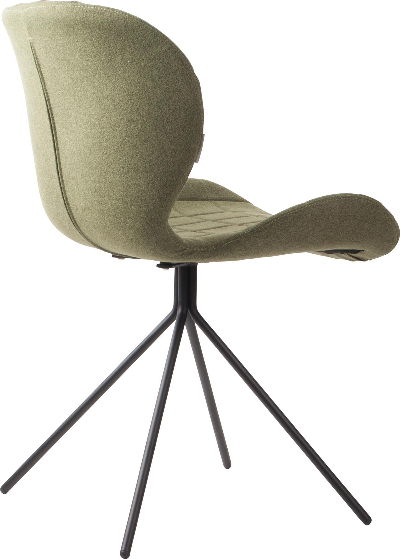 Stuhl OMG in Grün präsentiert im Onlineshop von KAQTU Design AG. Stuhl ist von Zuiver