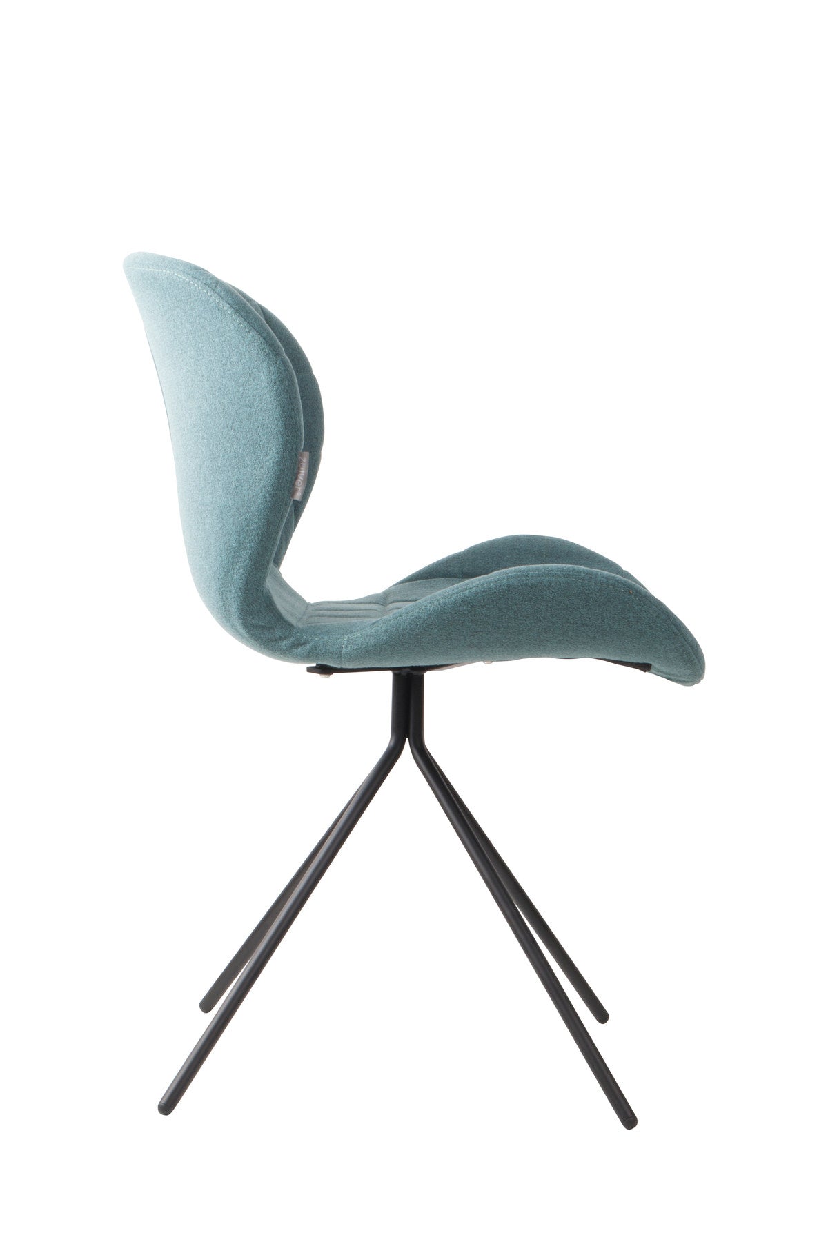 Stuhl Omg in Blau präsentiert im Onlineshop von KAQTU Design AG. Stuhl ist von Zuiver