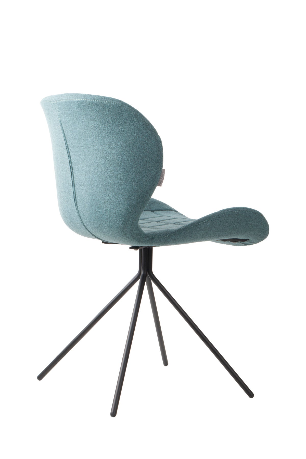 Stuhl Omg in Blau präsentiert im Onlineshop von KAQTU Design AG. Stuhl ist von Zuiver