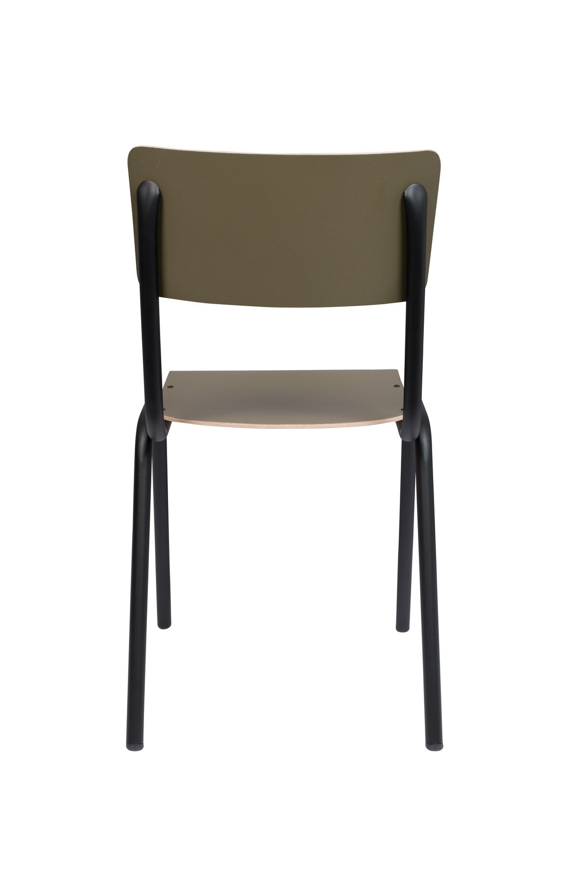 Stuhl Back to School in Olive präsentiert im Onlineshop von KAQTU Design AG. Stuhl ist von Zuiver