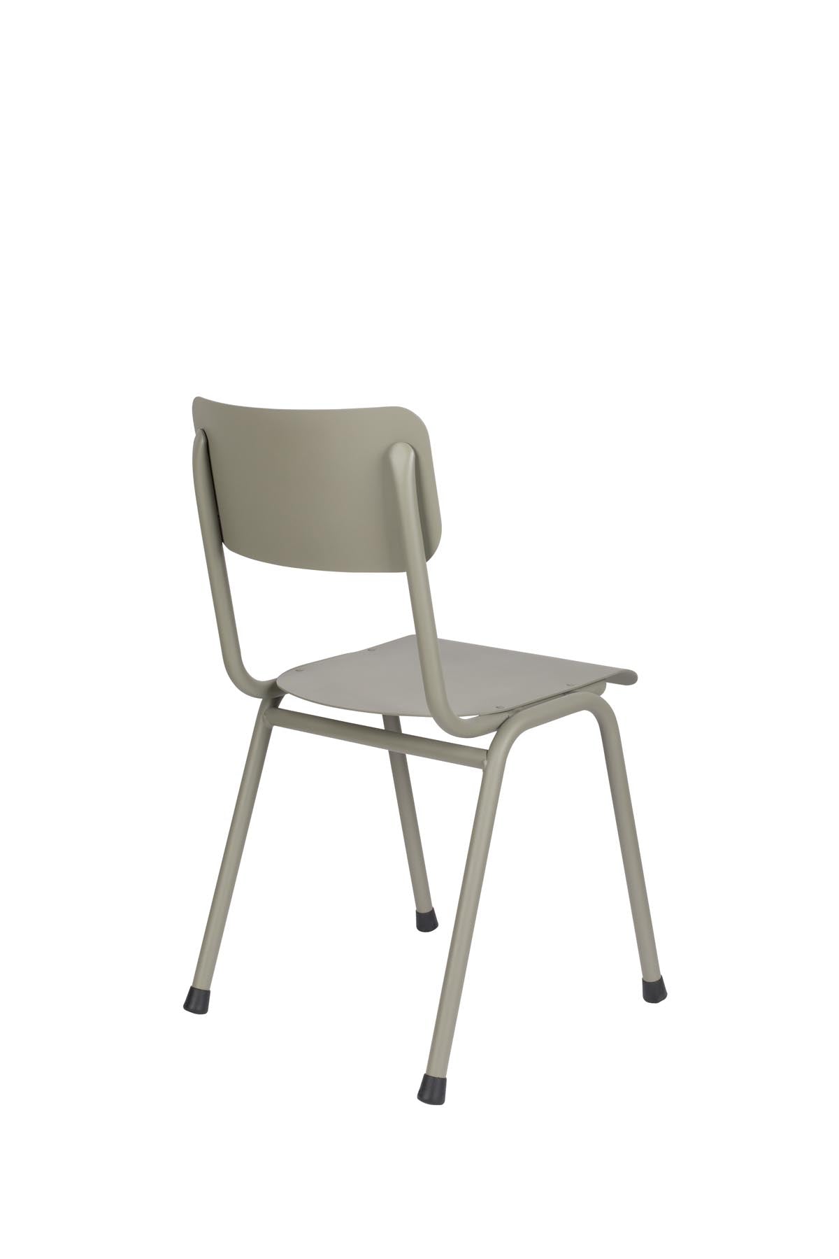 Stuhl Back to School Outdoor in Grau präsentiert im Onlineshop von KAQTU Design AG. Stuhl ist von Zuiver