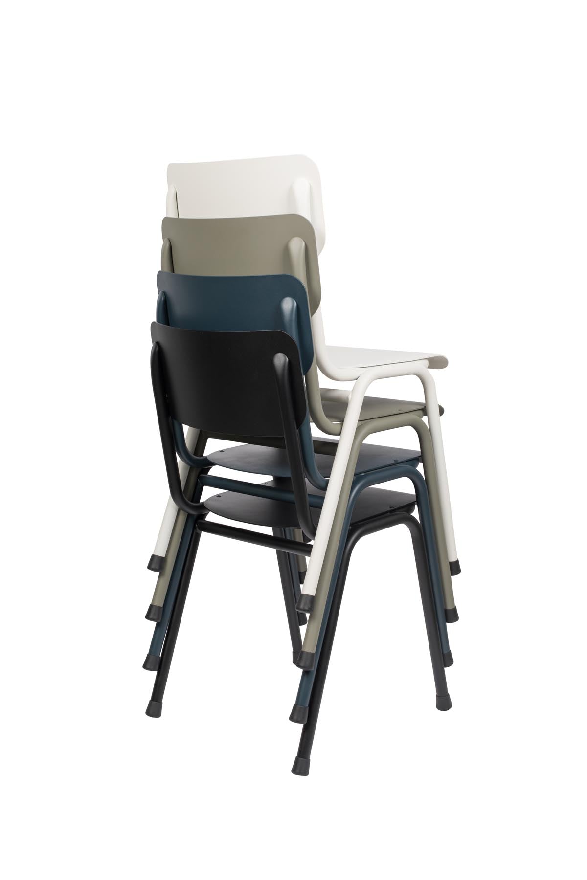 Stuhl Back to School Outdoor in Grau präsentiert im Onlineshop von KAQTU Design AG. Stuhl ist von Zuiver