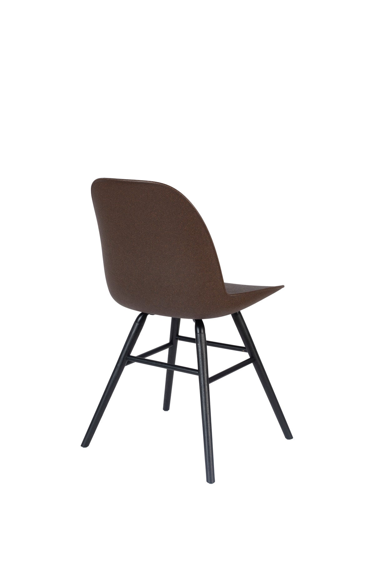 Stuhl Albert Kuip in Braun präsentiert im Onlineshop von KAQTU Design AG. Stuhl ist von Zuiver