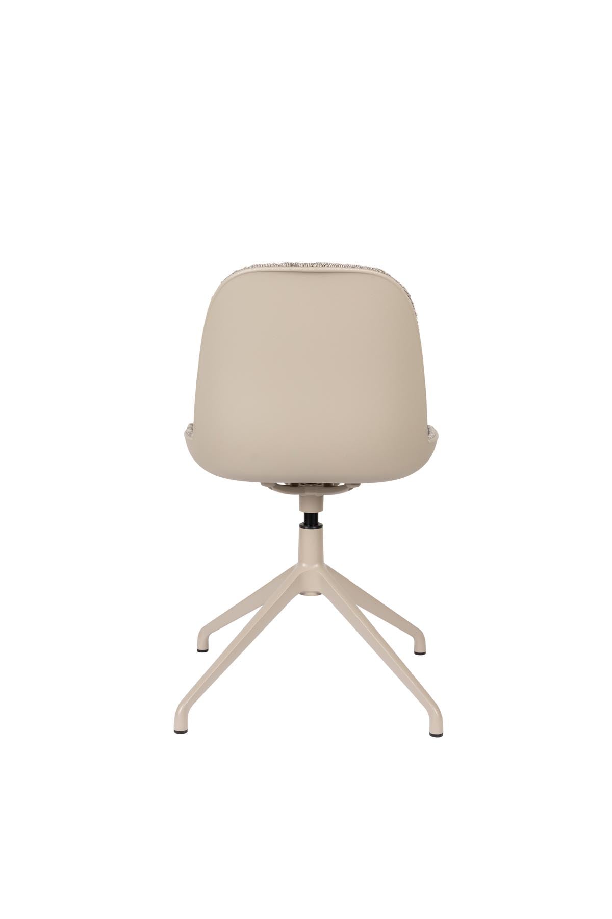 Stuhl Albert Kuip gepolstert in Taupe präsentiert im Onlineshop von KAQTU Design AG. Stuhl ist von Zuiver