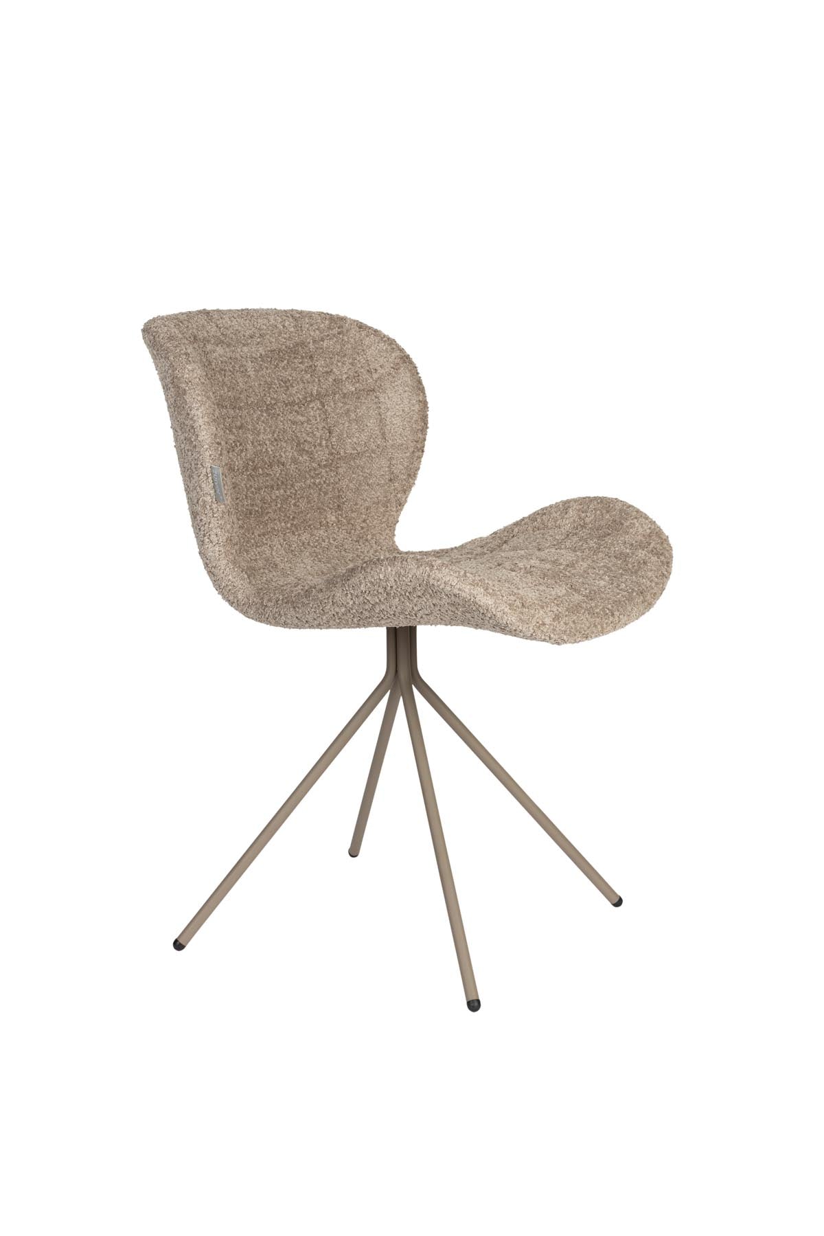 Stuhl OMG Soft in  Beige präsentiert im Onlineshop von KAQTU Design AG. Stuhl ist von Zuiver