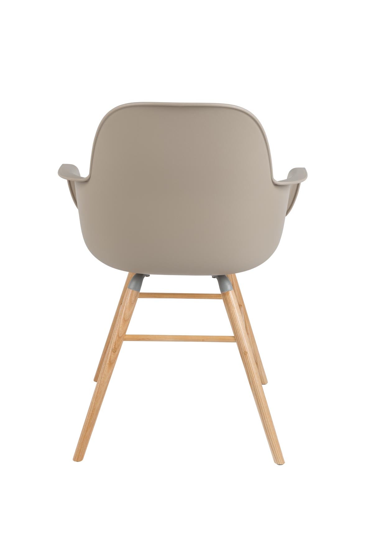 Armlehnstuhl Albert Kuip  in Taupe präsentiert im Onlineshop von KAQTU Design AG. Stuhl mit Armlehne ist von Zuiver