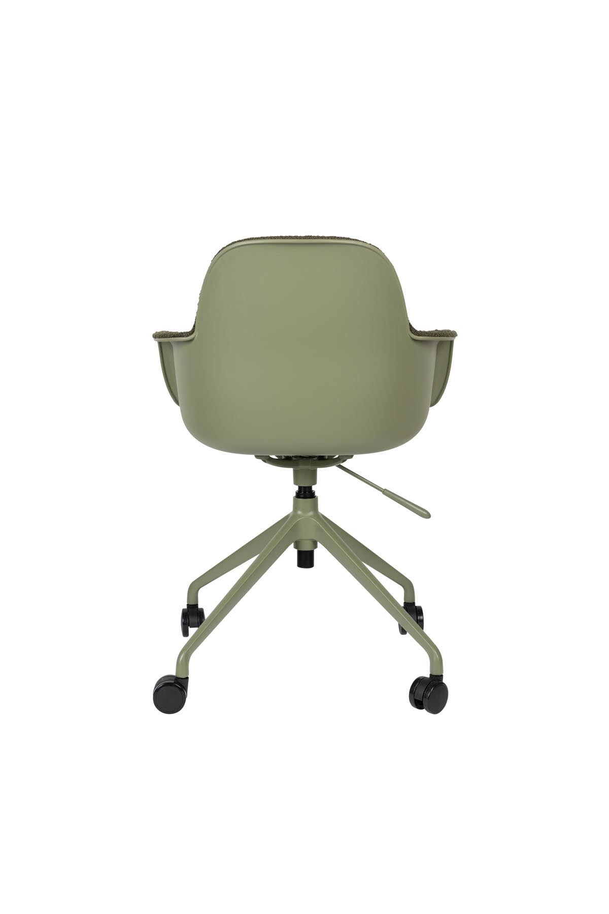 Bürostuhl mit Armlehne Albert Kuip  in Grün präsentiert im Onlineshop von KAQTU Design AG. Bürostuhl mit Armlehne ist von Zuiver