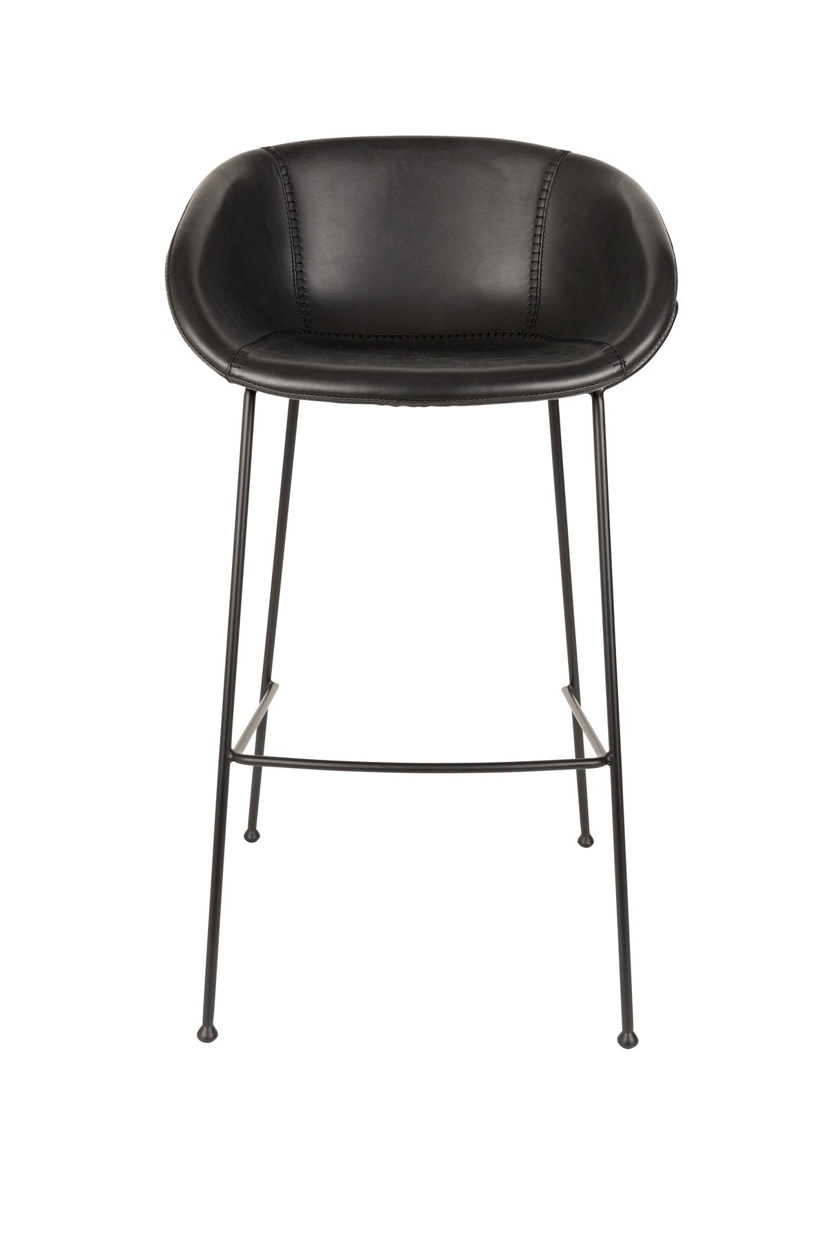 Barstuhl Feston in Schwarz präsentiert im Onlineshop von KAQTU Design AG. Barstuhl ist von Zuiver