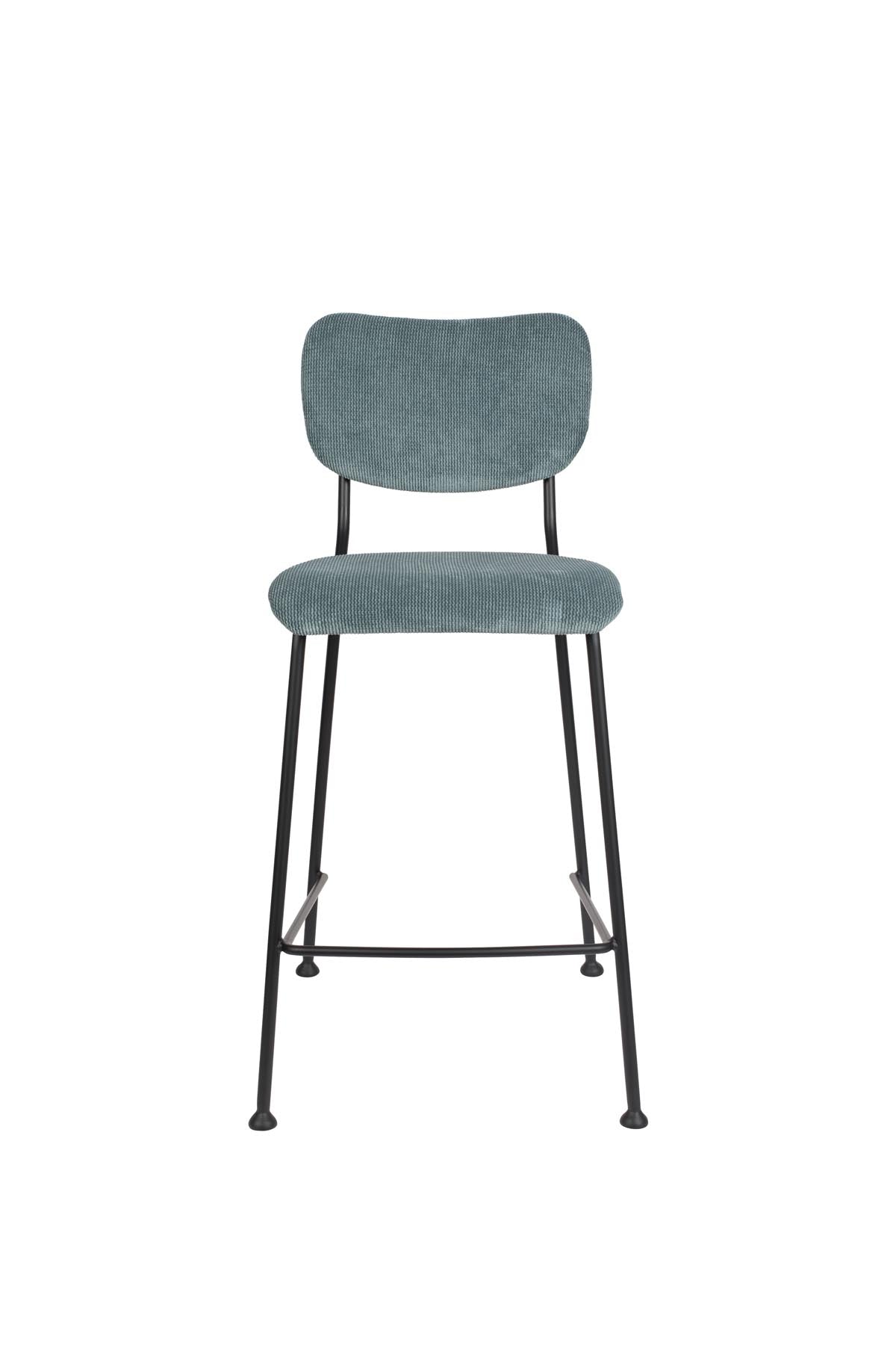 Barstuhl Benson in Grau präsentiert im Onlineshop von KAQTU Design AG. Barstuhl ist von Zuiver
