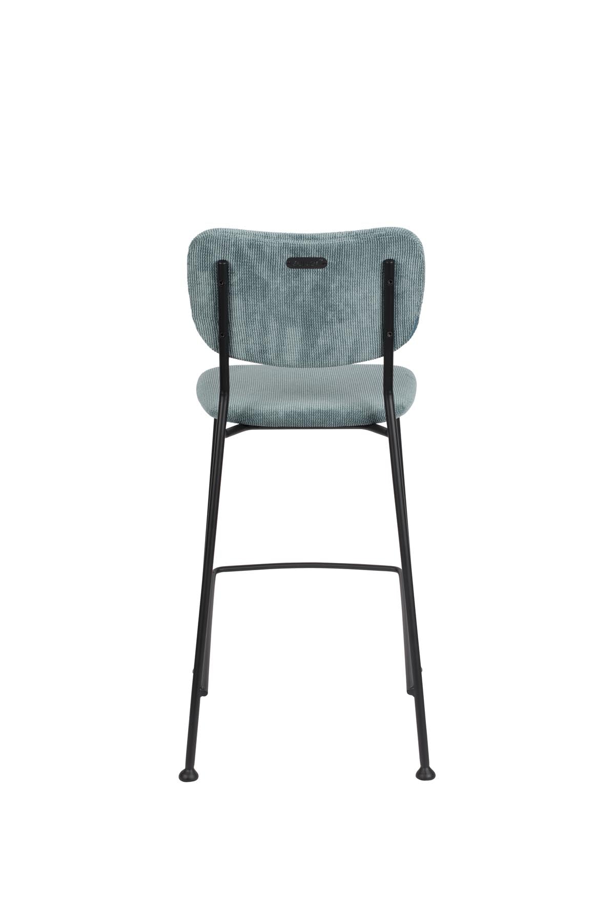 Barstuhl Benson in Grau präsentiert im Onlineshop von KAQTU Design AG. Barstuhl ist von Zuiver