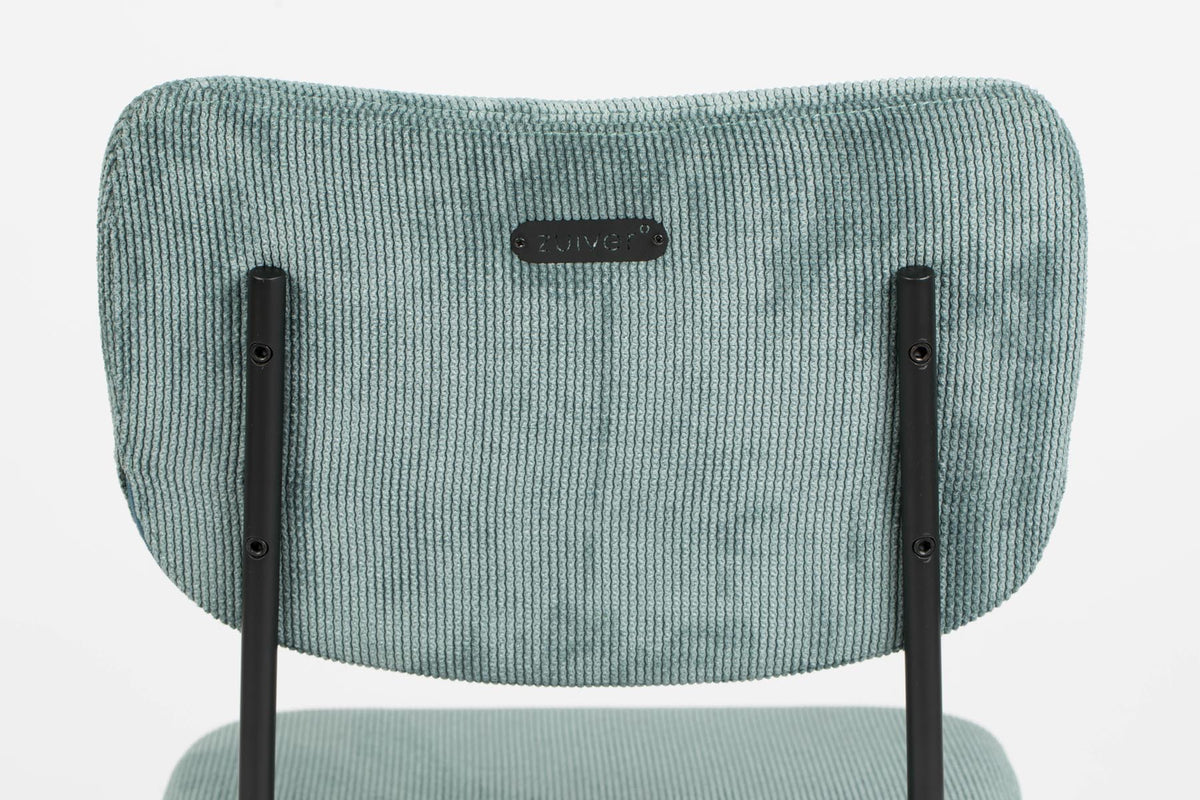 Barstuhl Benson in Grau präsentiert im Onlineshop von KAQTU Design AG. Barstuhl ist von Zuiver