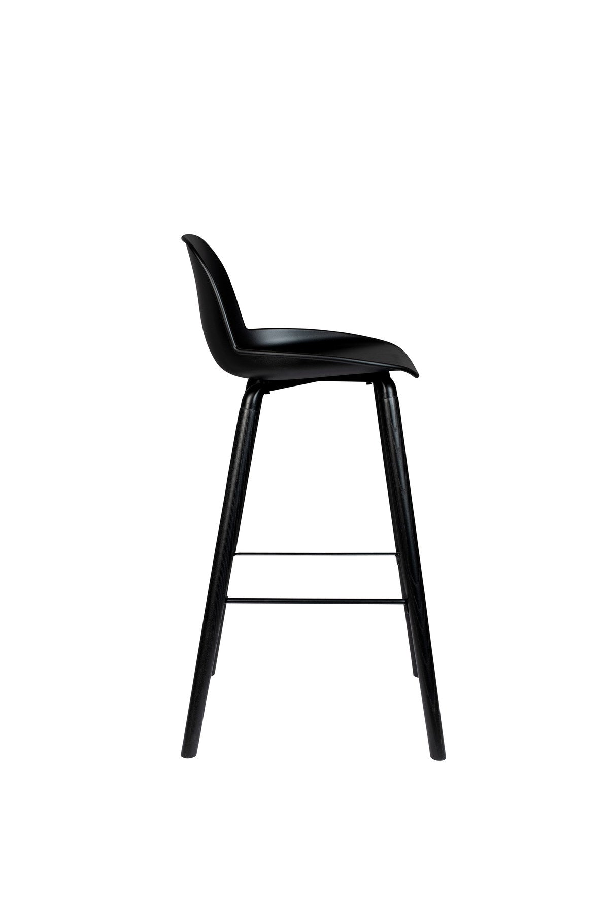 Barstuhl Albert Kuip in Schwarz präsentiert im Onlineshop von KAQTU Design AG. Barstuhl ist von Zuiver