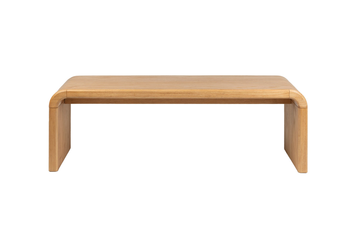 Bank Brave in Braun präsentiert im Onlineshop von KAQTU Design AG. Sitzbank ist von Zuiver