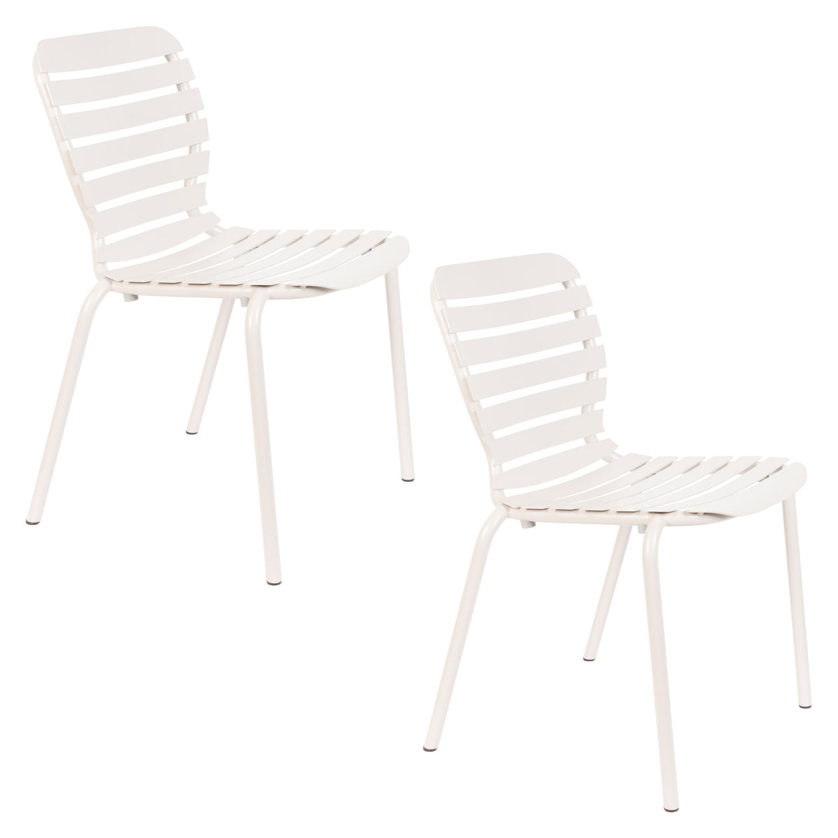 Gartenstuhl Vondel in Weiss präsentiert im Onlineshop von KAQTU Design AG. Gartenstuhl ist von Zuiver