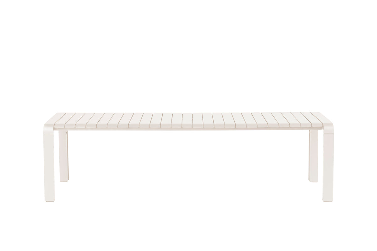 Gartenbank Vondel in Weiss präsentiert im Onlineshop von KAQTU Design AG. Gartenbank ist von Zuiver