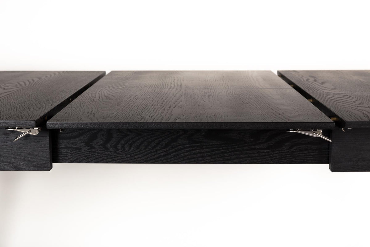 Tisch Glimps in Schwarz präsentiert im Onlineshop von KAQTU Design AG. Esstisch ist von Zuiver