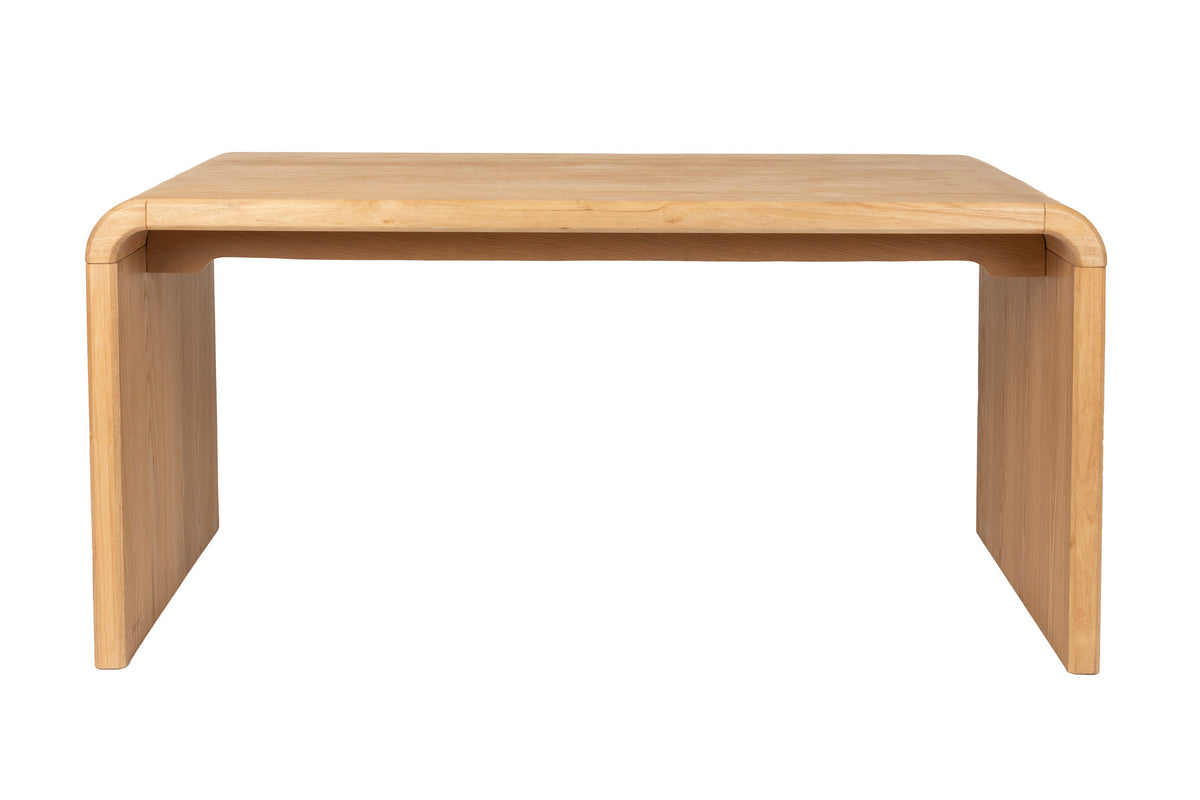 Tisch Brave in Braun präsentiert im Onlineshop von KAQTU Design AG. Esstisch ist von Zuiver