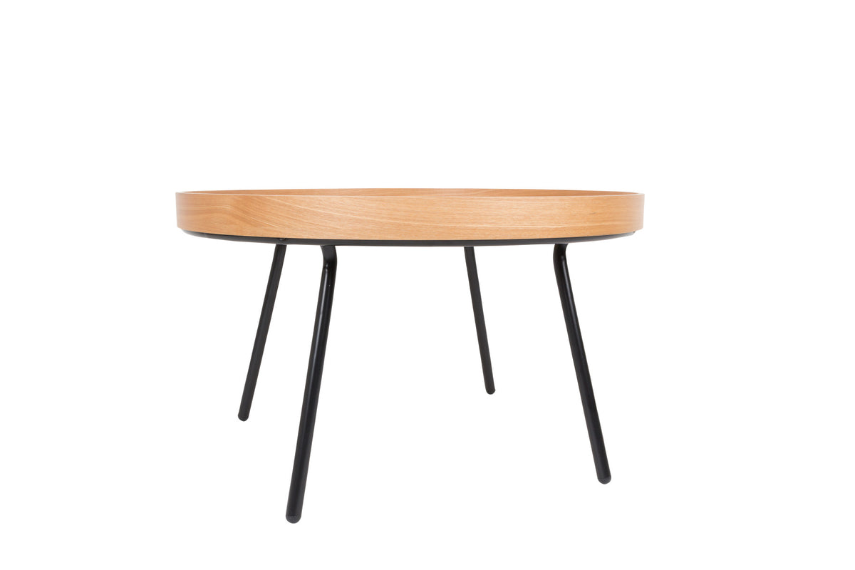Beistelltisch Oak Tray in Braun präsentiert im Onlineshop von KAQTU Design AG. Couchtisch ist von Zuiver